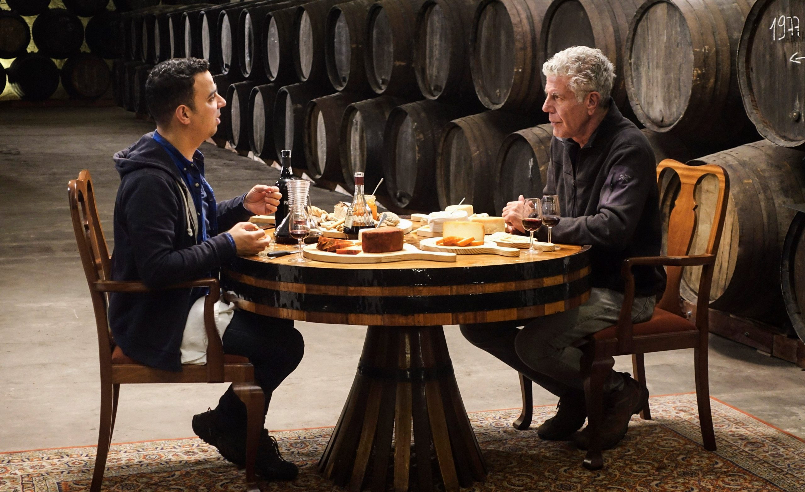 Anthony Bourdain with Taste Porto co-founder