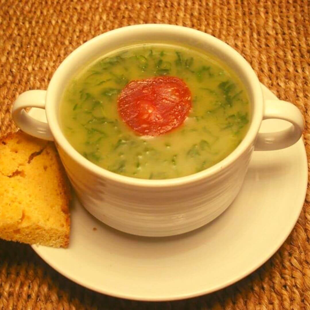 Portuguese kale soup and other national soups